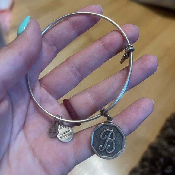 Alex and Ani “B” bracelet in silver - Picture 1 of 2
